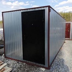 Бытовка одна комната, внутренняя обшивка вагонка Бытовка одна комната, внутренняя обшивка вагонка